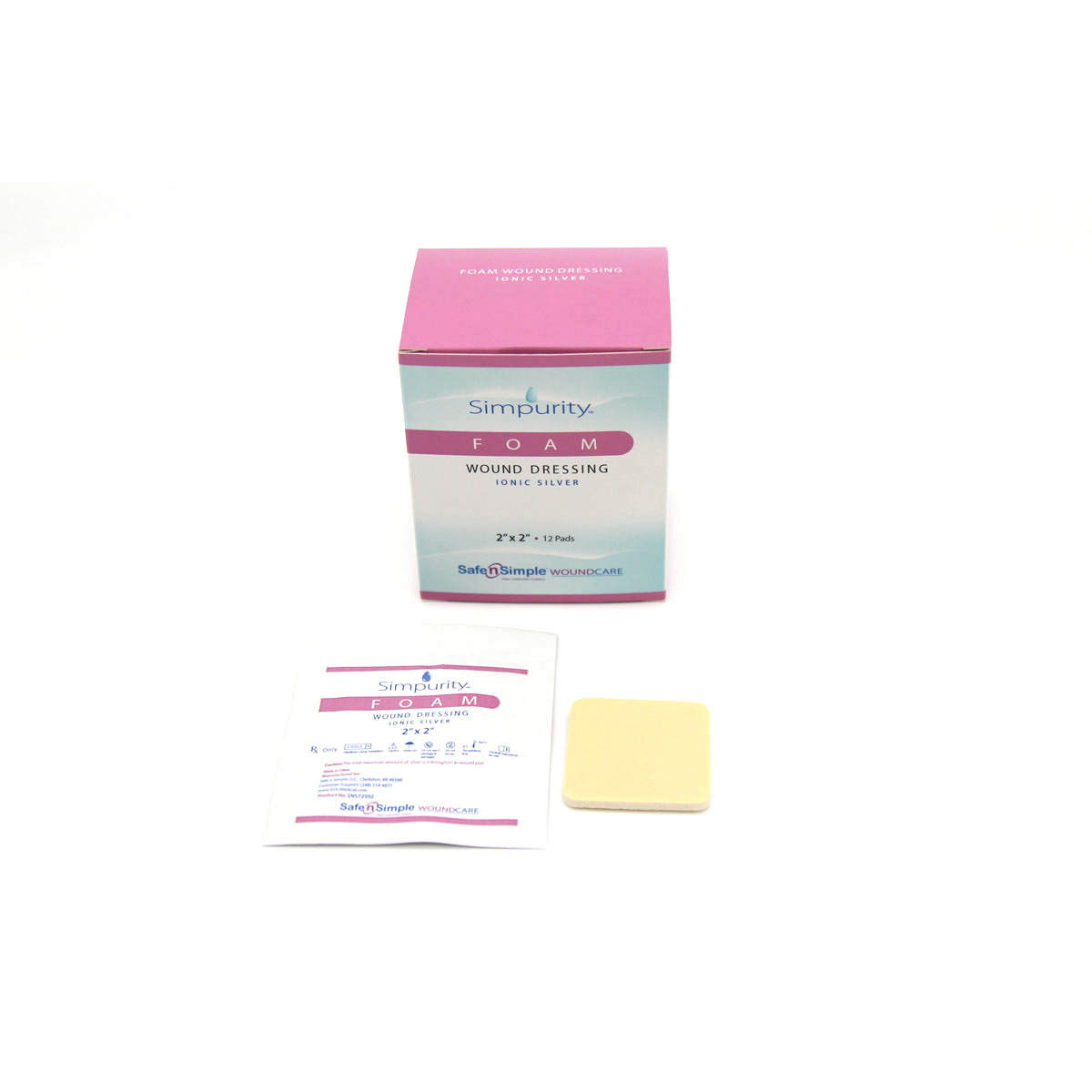 Buy Safe N Simple Simpurity Silver Alginate Wound Dressing