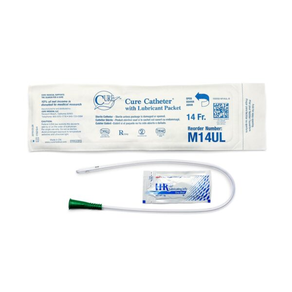 Cure Medical® Pocket Catheter with Lubricant